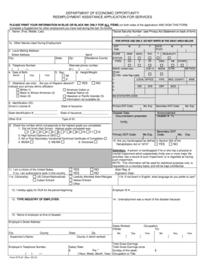 Florida Reemployment Assistance Application