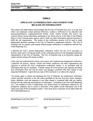 Pre-Employment Background Checks Pre-Employment Background Checks - charmeck