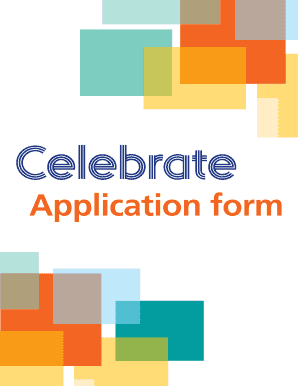 Celebrate Application Form