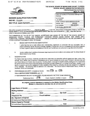 Vendor Information Sheet