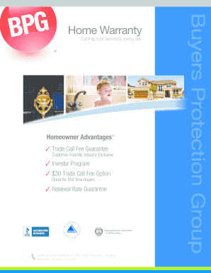 California Home Warranty Plan