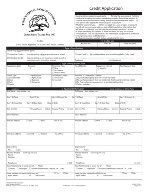 Universal Credit Application Form