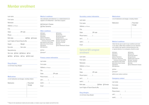 MedicAlert + Safe Return Enrollment Form