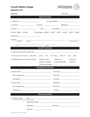 Form preview