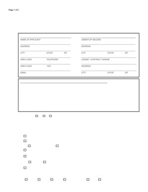 New York City BSA Application Form