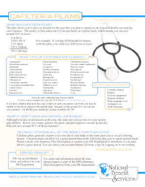 Healthcare Flexible Spending Account Enrollment Form