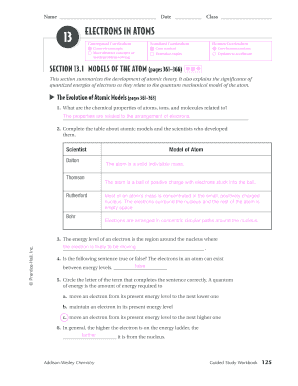 Chemistry Guided Study Workbook