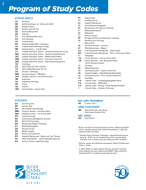 Butler County Community College Application Form