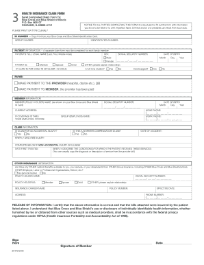 Health Insurance Claim Form
