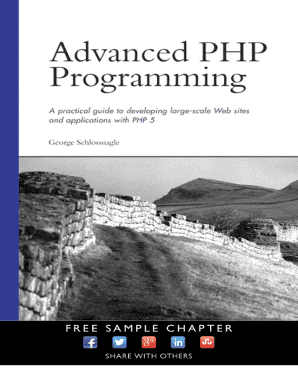 Advanced Php Programming Pdf - Fill Online, Printable, Fillable, Blank ...