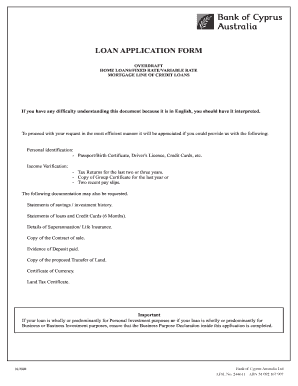 LOAN APPLICATION FORM - Delphi Bank