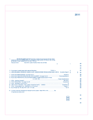 Pontiac Non-Resident Income Tax Form P1040 (NR)