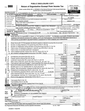Form 990 (2010) Tax Exempt Organization Return