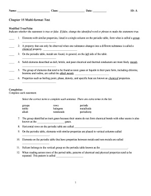 chapter 15 multi format test