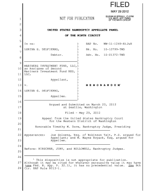 Fillable Online S:SusanDispos2012Delfierro Memorandum 11-1249.wpd ...