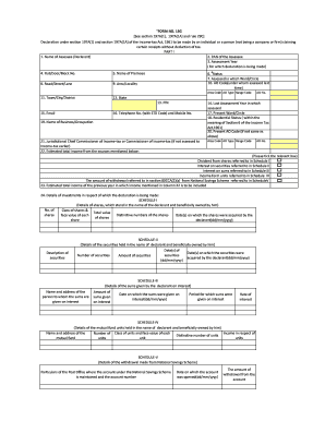 FORM NO. 15G 197A(1A) 29C 2. - ICICI Bank