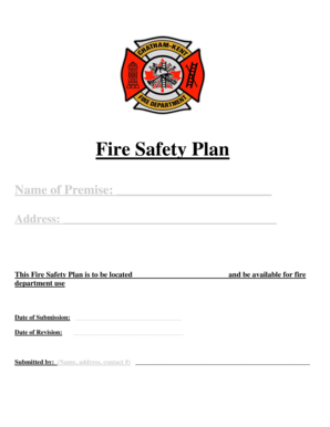 Fire Safety Plan Template - Chatham-Kent - chatham-kent