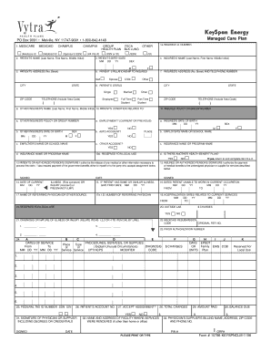 KeySpan Energy Managed Care Plan Form