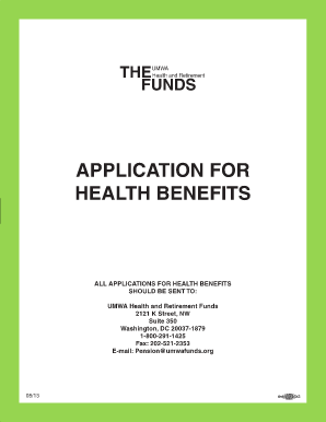 UMWA Health Benefits Application