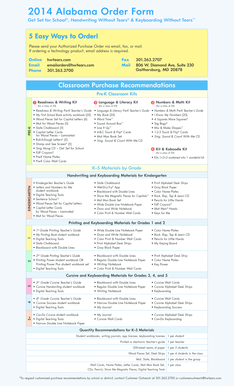 2014 Alabama Order Form