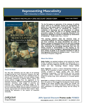 Palgrave Macmillan Order Form