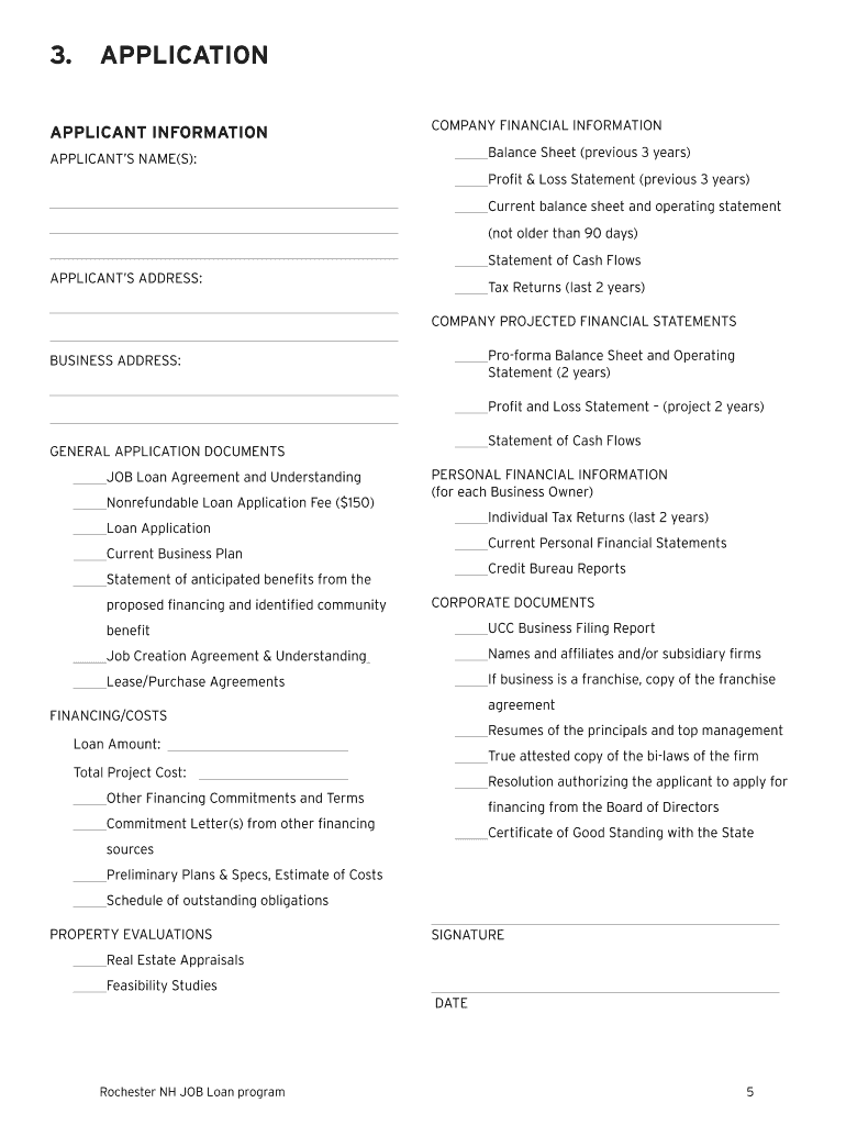 Fillable Online ROCHESTER NH Fax Email Print pdfFiller