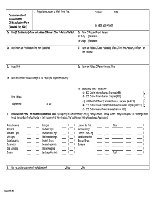 Firm (Or Joint-Venture) - Name andAddress Of Primary Office To Perform The Work: