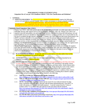 02 VHA Site Classifications and Definitions