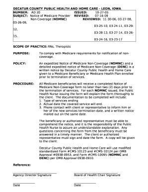 DECATUR COUNTY PUBLIC HEALTH AND HOME CARE - LEON, IOWA