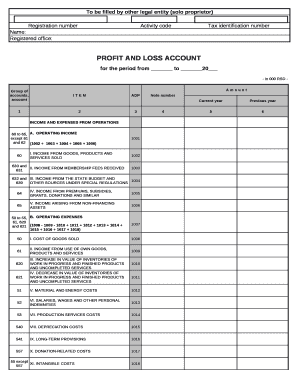 Registration numberActivity codeTax identification number