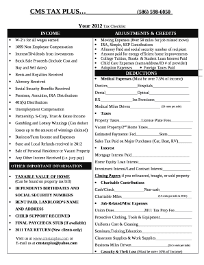 CMS TAX PLUS