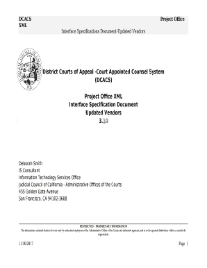 District Courts of Appeal -Court Appointed Counsel System