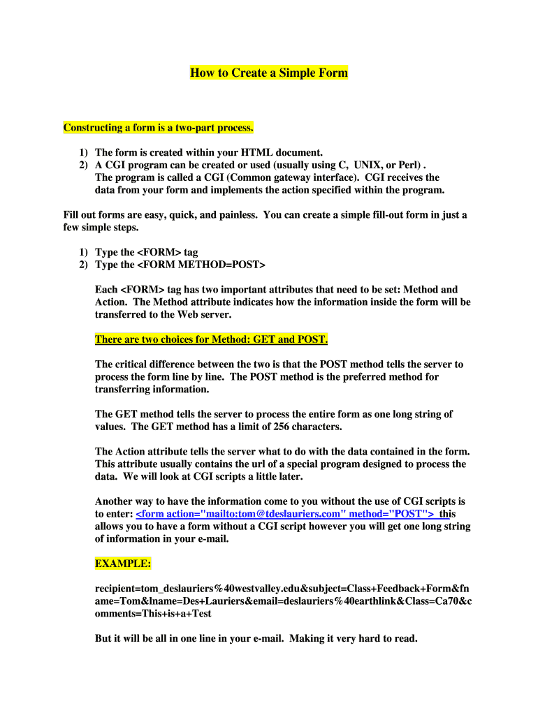 Form preview