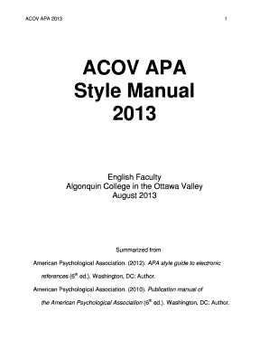 apa style template word 2013