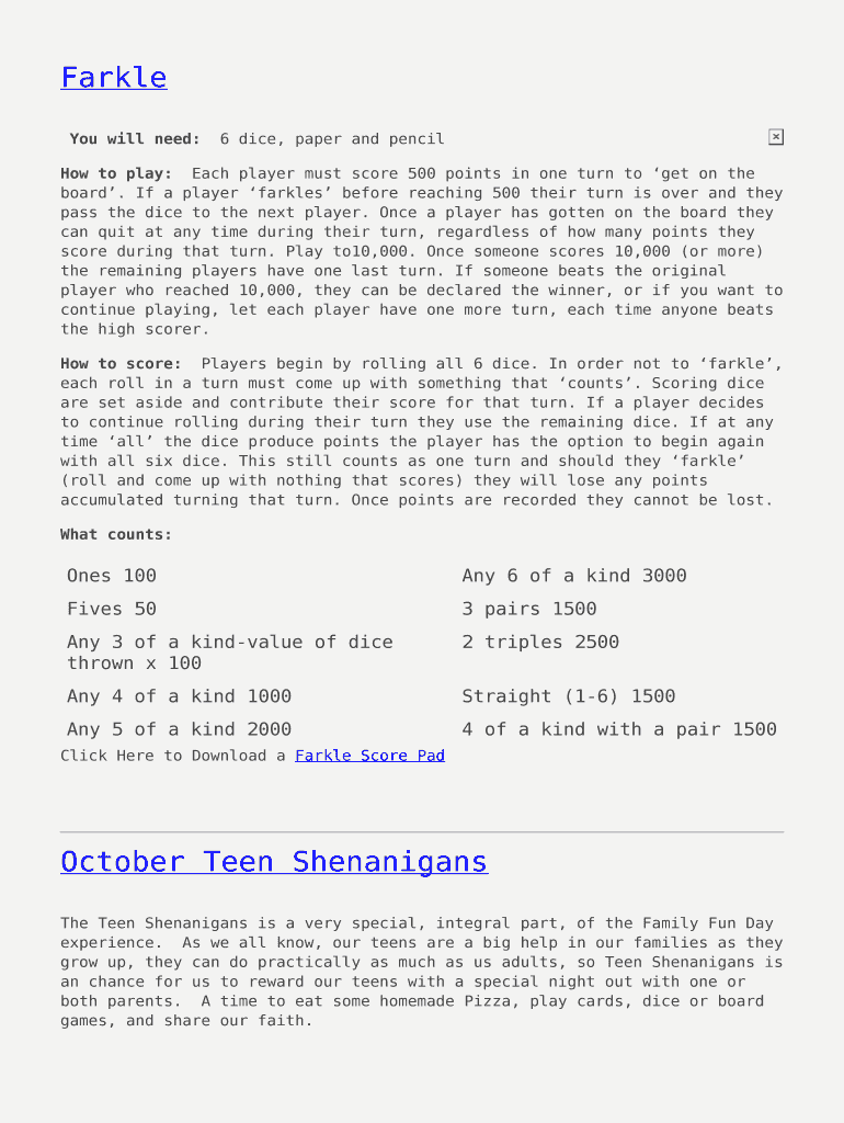 Form preview
