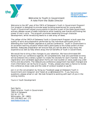 Welcome to Youth in Government