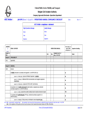 Flight Operations Manager