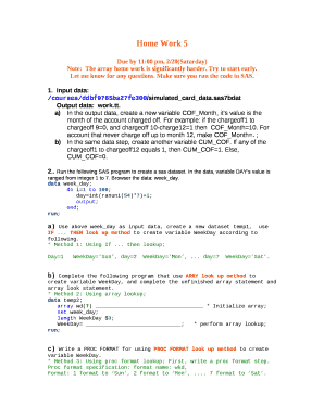 Home Work 5