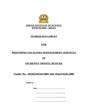 Facilities management