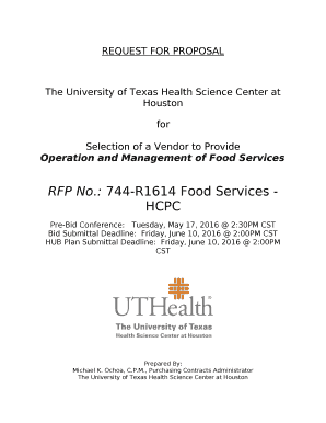 : 744-R1614 Food Services - HCPC
