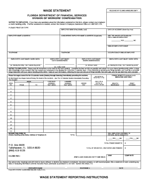 NOTICE TO EMPLOYEE:If you have any questions about the information contained on this form, please contact your employer or claim-handling entity