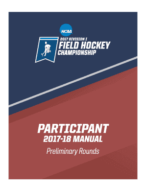 PRELIMINARY ROUND PARTICIPANT MANUAL