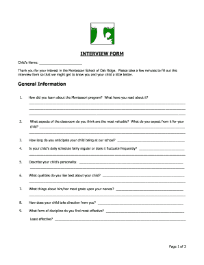 Form preview