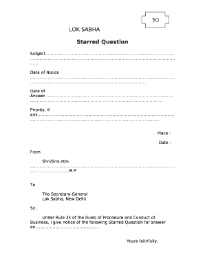 Starred Question