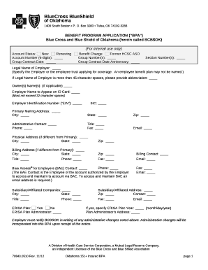 Account Status:NewRenewingBenefit ChangeFormer HCSC ASO