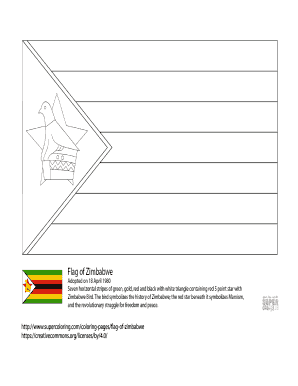 Fillable Online com/coloring-pages/flag-of-zimbabwe Fax Email Print ...