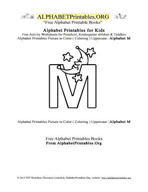 Fillable Online Free Activity Worksheets for Preschool, Kindergarten ...