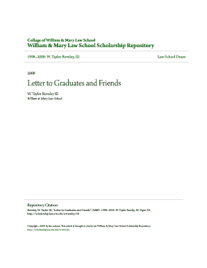 congratulations graduate letter