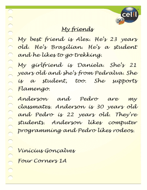 My daily routine picture