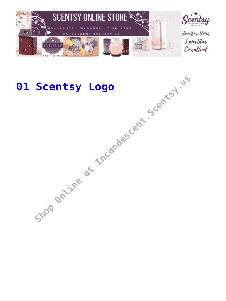 Fillable Online 01 Scentsy Logo Fax Email Print - pdfFiller